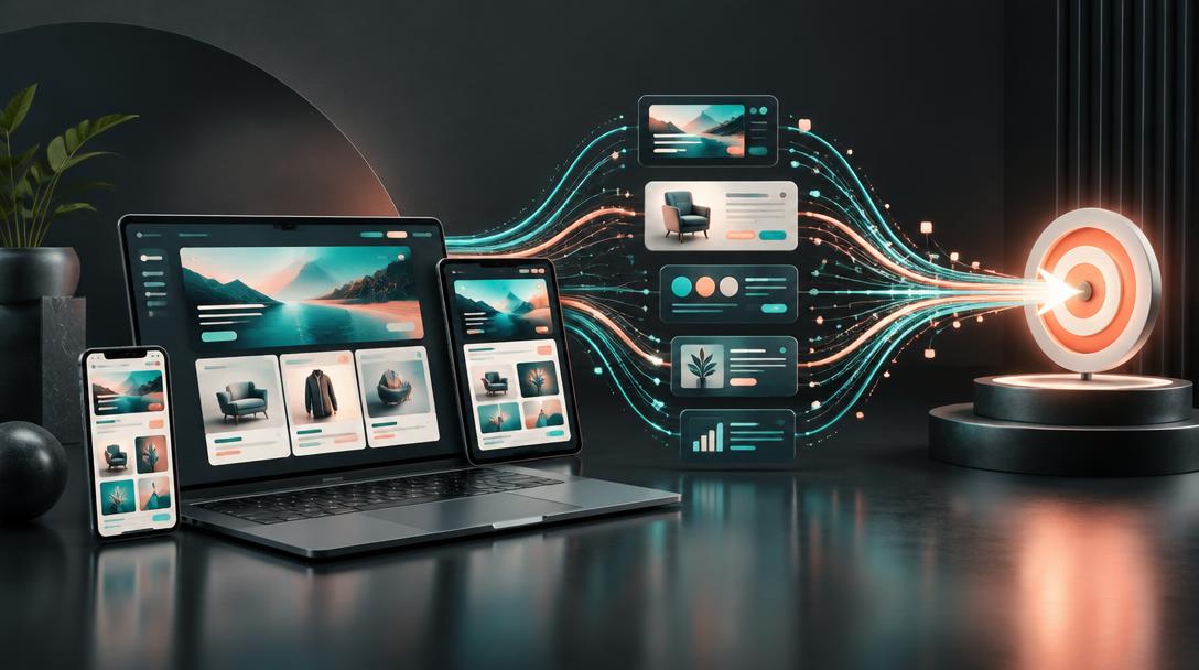 AI Website Development: How Adaptive Sites Convert 3× Better — editorial guide cover by Socialfelio